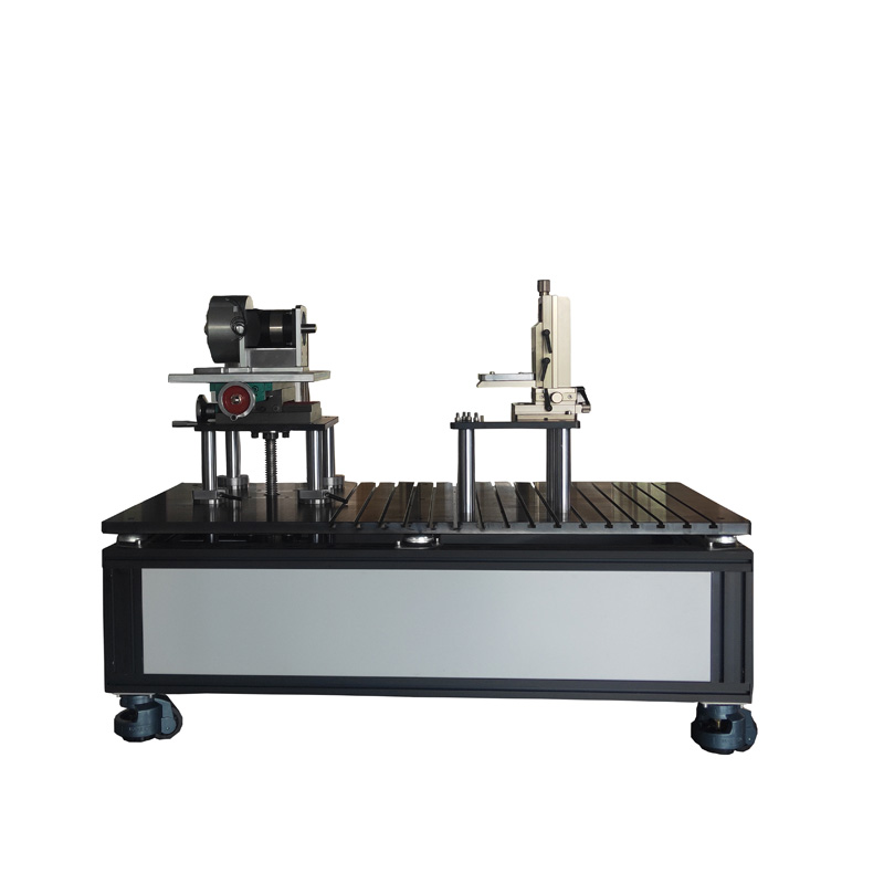 Bilateral three position adjustable testing bench