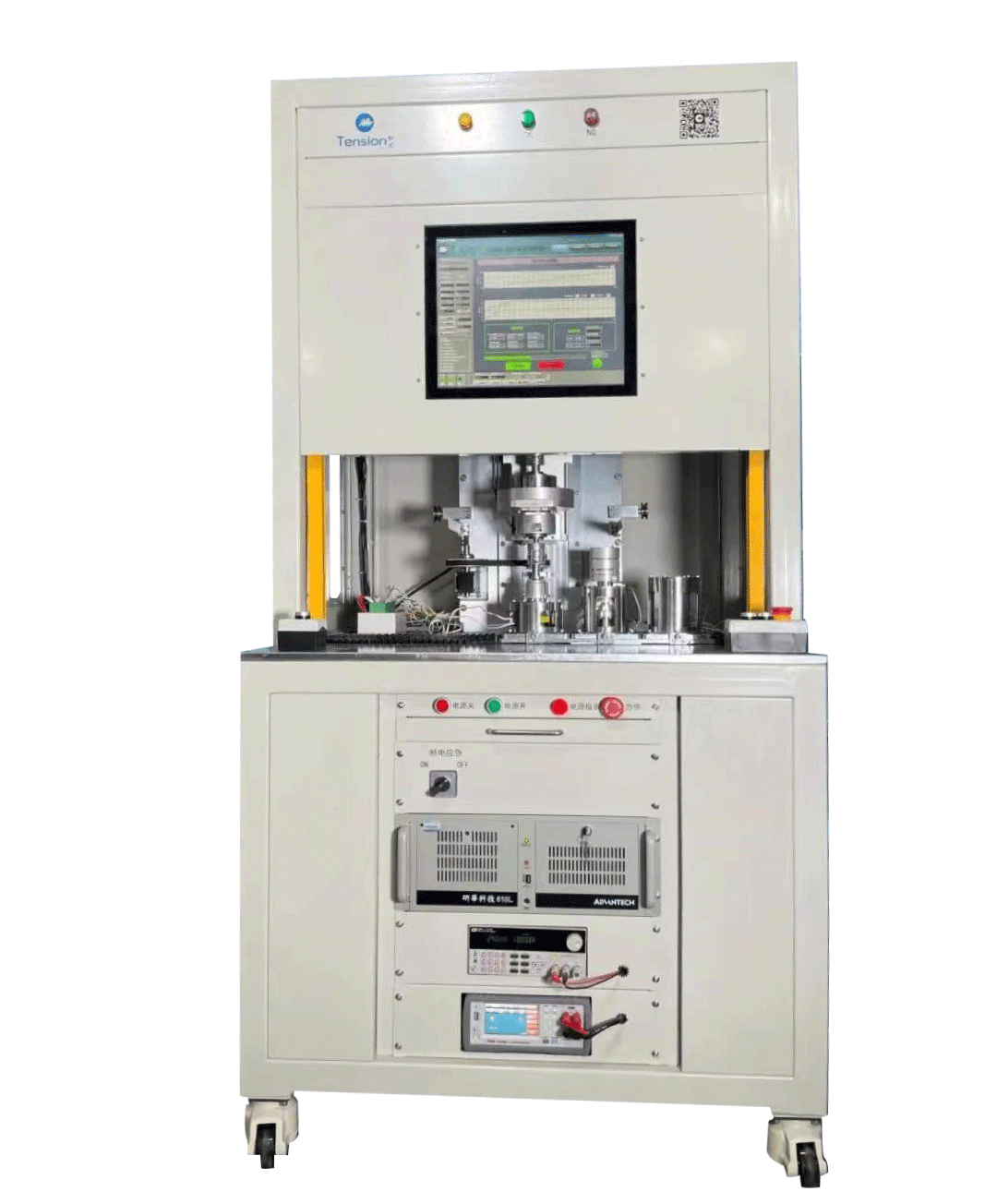 Rotating unit testing system equipment