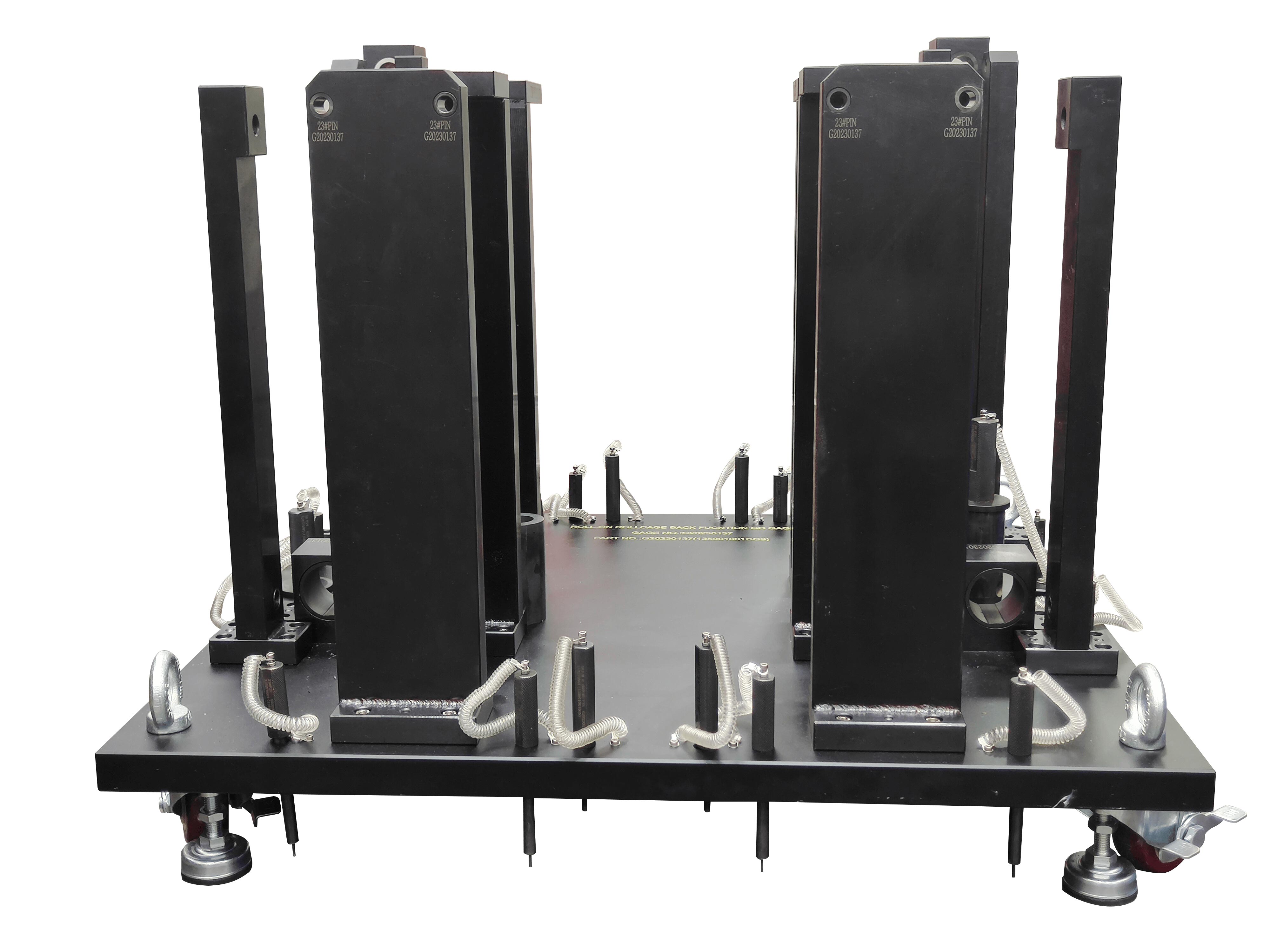 Multi directional stereo inspection precision frame